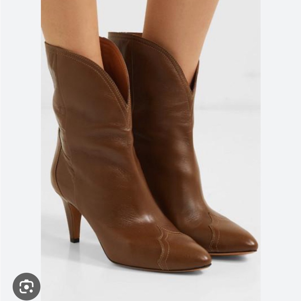Isabel Marant Dythey shiny cuts boots SZ 37